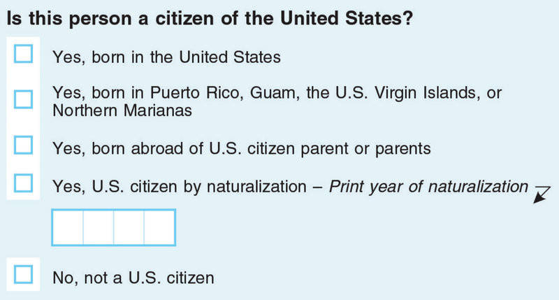 The Trump administration wants to use this question to collect the U.S. citizenship status of every person living in every household.