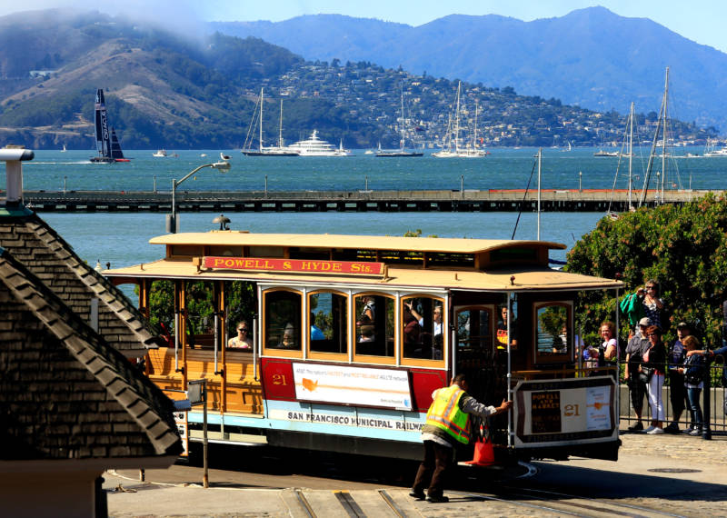 Cable cars have been roaming San Francisco streets for more than a century, but a lot of locals have never taken a ride.