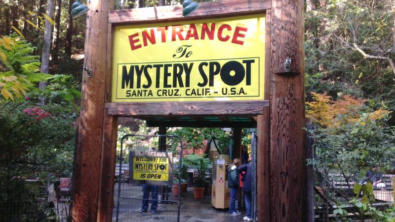 It's a mystery why so many locals have never been to the Mystery Spot in Santa Cruz.