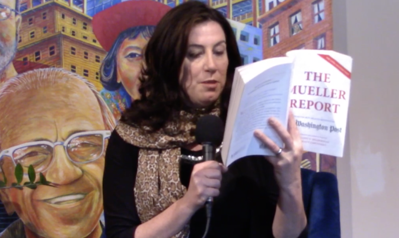 Christine Pelosi reads from The Mueller Report