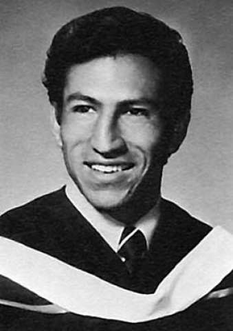 Alejandro Toledo's photo in the University of San Francisco's 1970 yearbook. Toledo graduated USF with a bachelor's degree in economics and business administration.