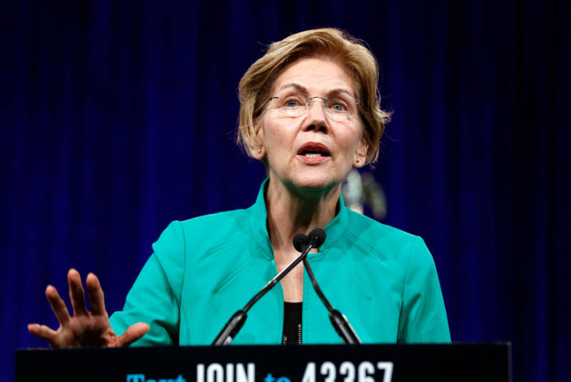 Sen. Elizabeth Warren called for 'attacking corruption head-on' in her remarks to the DNC's summer meeting in San Francisco on Friday.