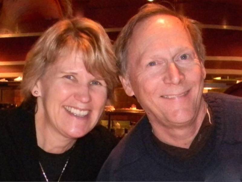 Patt Martin, left, with her husband, Bill, before his dementia diagnosis.