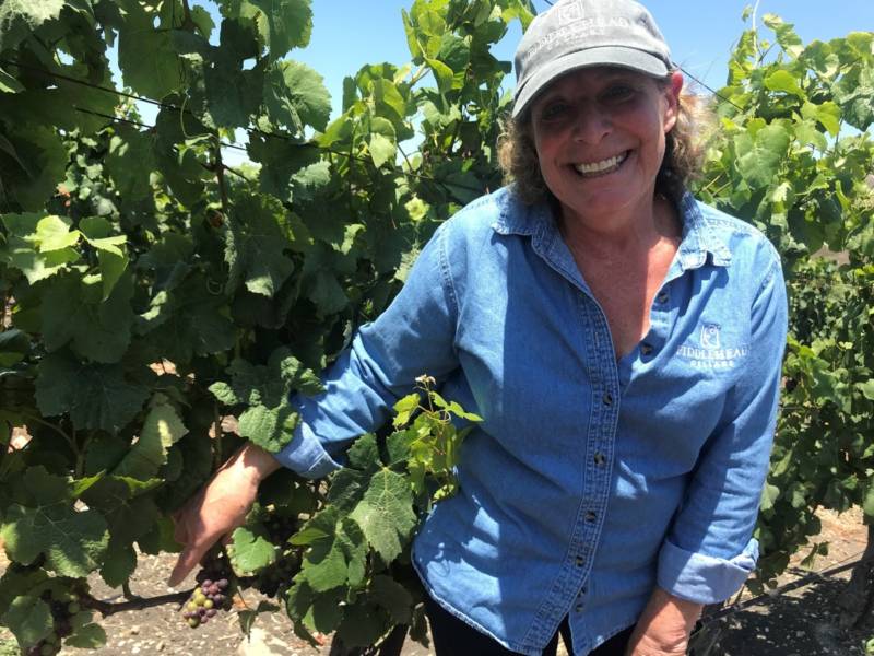 Vintner Kathy Joseph has learned that the fungicide she has been spraying on her grapes for decades could be drifting onto the cannabis, forcing her to use a more expensive and far less effective spray on the grapevines that are nearest to the cannabis farm.
