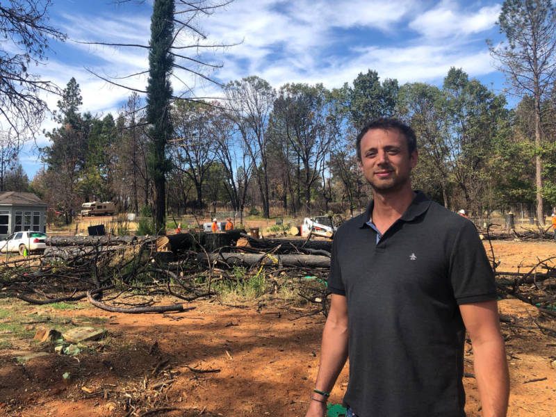 Chico-based developer Luigi Balsamo bought 4 lots in Paradise after the Camp Fire and plans to put pre-fab manufactured homes on them.