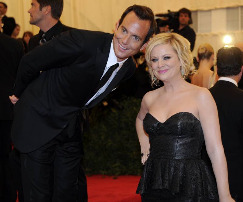Amy Poehler and Will Arnett, May 2012. 