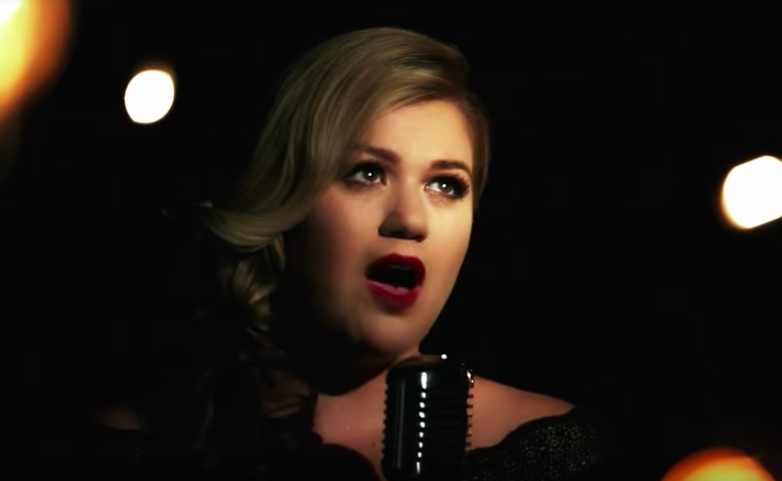 These are the only microphones available in December. (Kelly Clarkson, "Wrapped In Red")