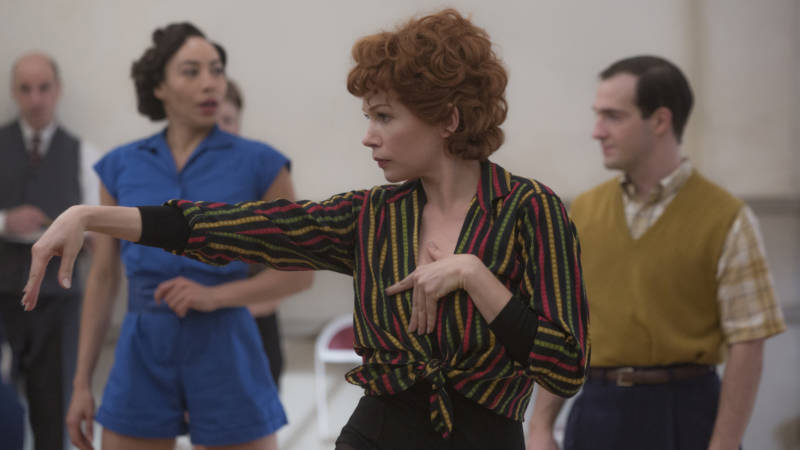 Michelle Williams gives it her all as Gwen Verdon.