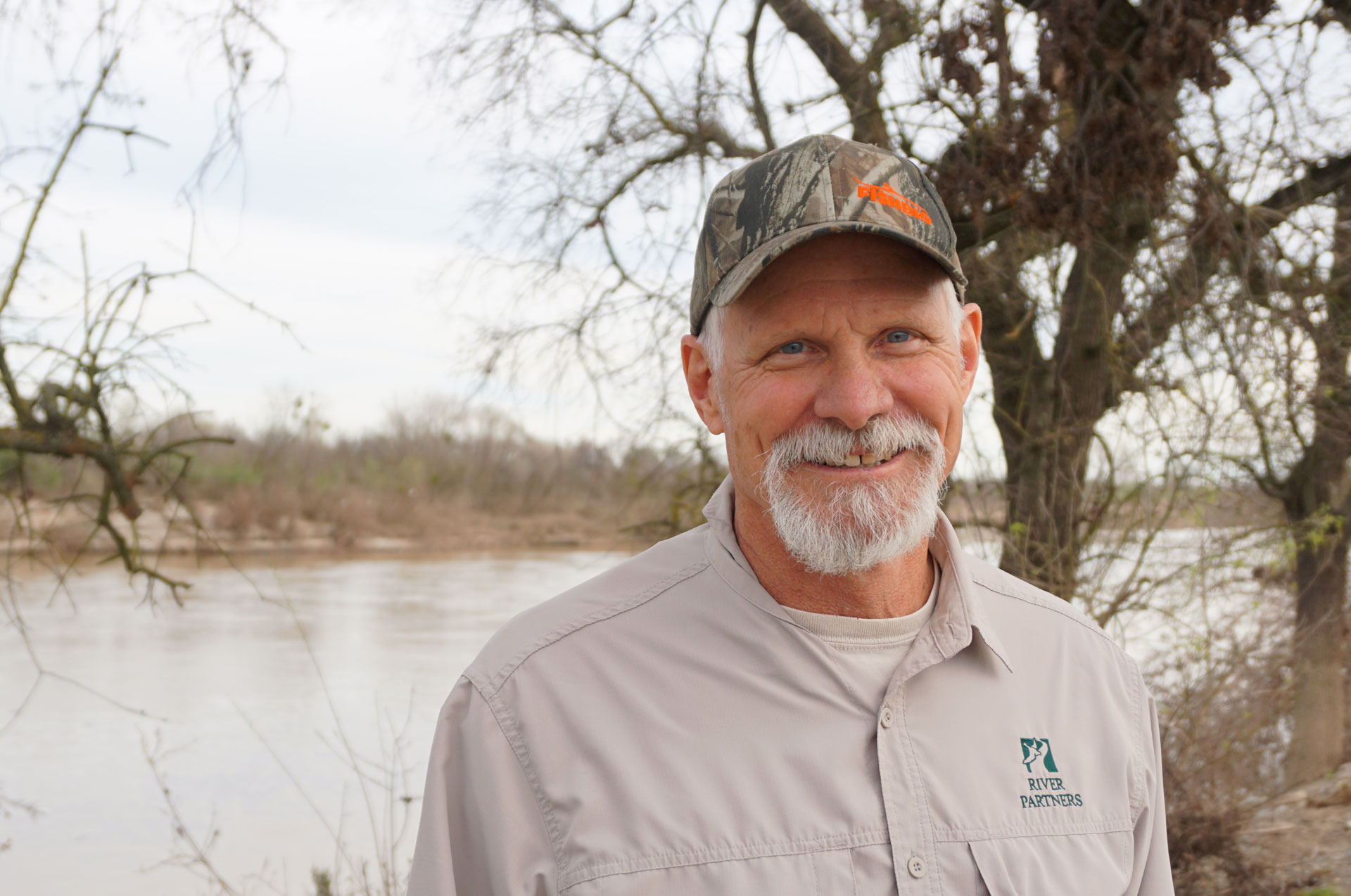 John Carlon of River Partners on the Feather River.