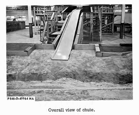 In the 1960s, engineers built scale models of spillways to test them with various water flows and design features.