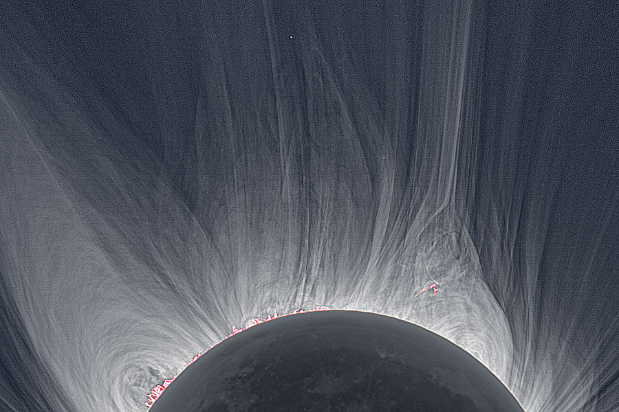 Eclipse Scientists Probe the Mysteries of the Sun's Atmosphere