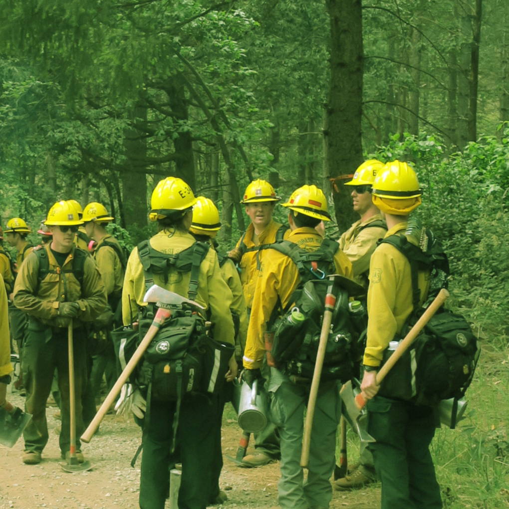 In May, U.S. Forest Service crews set a 23-acre prescribed burn in the Yuba River District for the Tahoe National Forest. 