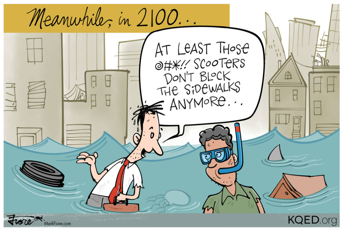 7 Climate Change Cartoons From Pulitzer Prize Winner Mark Fiore | KQED