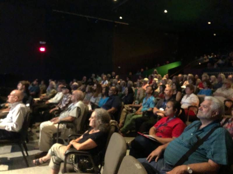 Around 250 Lake County residents attended the 'Wilder than Wild' film screening and conversation at Lakeport's Soper Reese Community Theatre on June 14, 2019.