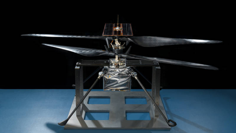 Mars 2020 will carry with it an experimental drone helicopter to test concepts such as aerial reconnaissance and remote exploration. 