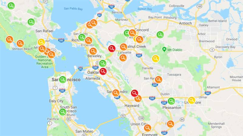 PG&E Outage Map